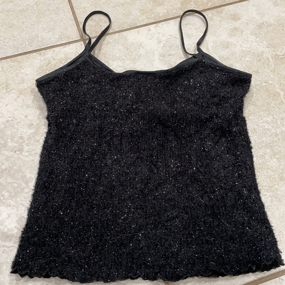 Vintage 90s Cinema Etoile Fuzzy Cropped Cami Tank - Picture 6 of 6